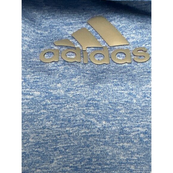 Adidas Aeroready Golf Polo Shirt Blue Mens Size Large Performance Activewear - Picture 7 of 9